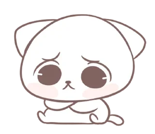 ⭐ emoji Marshmallow Puppies kitty 2 @moe_sticker_bot Telegram sticker 24 of 40