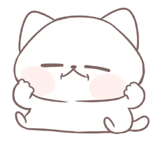 ⭐ emoji Marshmallow Puppies kitty 2 @moe_sticker_bot Telegram sticker 12 of 40