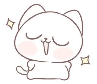 ⭐ emoji Marshmallow Puppies kitty 2 @moe_sticker_bot Telegram sticker 18 of 40