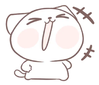 ⭐ emoji Marshmallow Puppies kitty 2 @moe_sticker_bot Telegram sticker 15 of 40