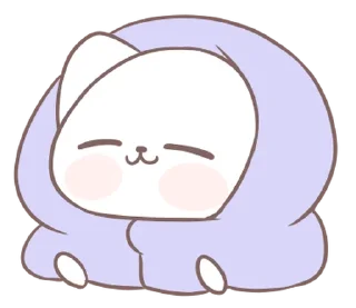 ⭐ emoji Marshmallow Puppies kitty 2 @moe_sticker_bot Telegram sticker 3 of 40