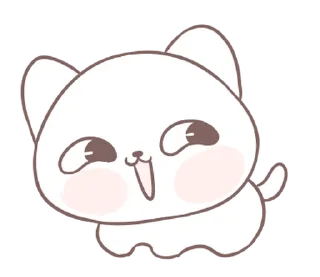 ⭐ emoji Marshmallow Puppies kitty 2 @moe_sticker_bot Telegram sticker 11 of 40