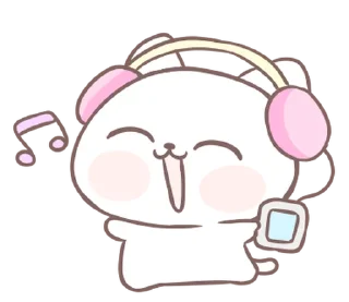 ⭐ emoji Marshmallow Puppies kitty 2 @moe_sticker_bot Telegram sticker 22 of 40