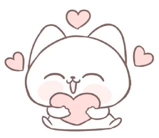 ⭐ emoji Marshmallow Puppies kitty 2 @moe_sticker_bot Telegram sticker 5 of 40