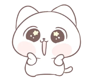 ⭐ emoji Marshmallow Puppies kitty 2 @moe_sticker_bot Telegram sticker 4 of 40