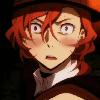 Sticker from Chuuya Nakahara @Animecouplegallery