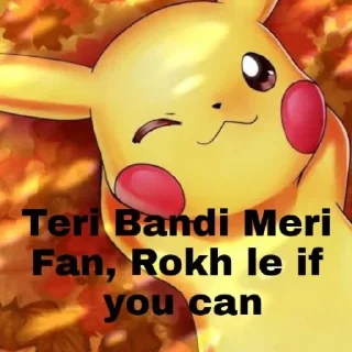 Sticker from KAVYANSH THAKUR✌'s stic-pack (@DakiSuperbot)