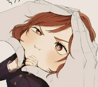 🤔 emoji xLUFFYxs kang pack Telegram sticker 23 of 56