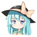 Sticker from Komeiji Koishi