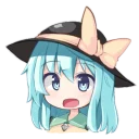 Sticker from Komeiji Koishi