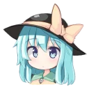 Sticker from Komeiji Koishi