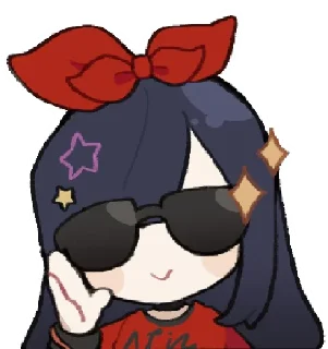 😎 emoji Asoul静态贴纸2期 @Rosmontis Telegram sticker 4 of 30