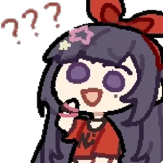 🤔 emoji Asoul静态贴纸2期 @Rosmontis Telegram sticker 17 of 30