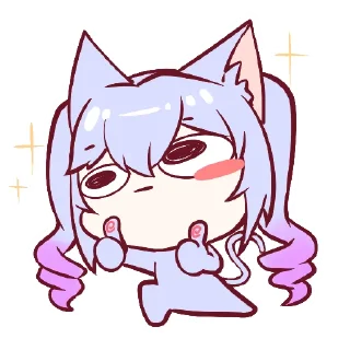 👍 emoji Asoul静态贴纸2期 @Rosmontis Telegram sticker 23 of 30