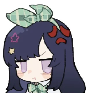 😠 emoji Asoul静态贴纸2期 @Rosmontis Telegram sticker 8 of 30