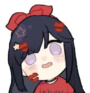 🥰 emoji Asoul静态贴纸2期 @Rosmontis Telegram sticker 7 of 30