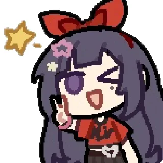 ✌ emoji Asoul静态贴纸2期 @Rosmontis Telegram sticker 15 of 30