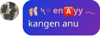 Sticker from pecinta ka gem 😘 pack by @QuotLyBot
