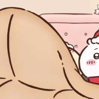 😊 emoji chiikawa christmas @stickieri Telegram sticker 15 of 89