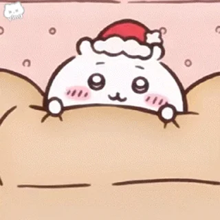 😊 emoji chiikawa christmas @stickieri Telegram sticker 5 of 89