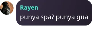 Sticker from ray