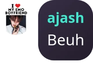 👩‍🤝‍👩 emoji ajash cinta mewing pack by @QuotLyBot Telegram sticker 8 of 18