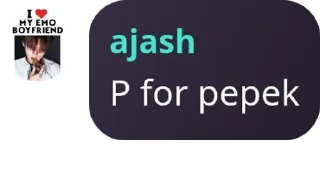 😓 emoji ajash cinta mewing pack by @QuotLyBot Telegram sticker 18 of 18