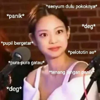 😀 emoji blackpink meme by @memestikerkpop Telegram sticker 14 of 33