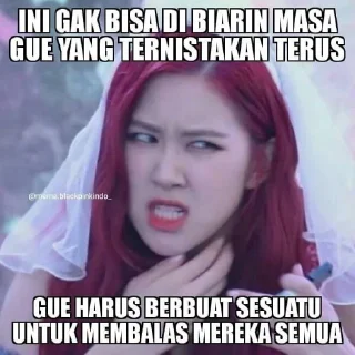 😀 emoji blackpink meme by @memestikerkpop Telegram sticker 15 of 33