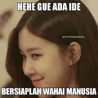 😀 emoji blackpink meme by @memestikerkpop Telegram sticker 20 of 33
