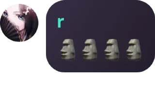 🗿 emoji stiker knngn Telegram sticker 16 of 106