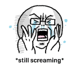 😭 emoji @gmoue, MLeYot!!!! ໒꒰ ๑˘♡˘๑ ꒱১ Telegram sticker 17 of 24