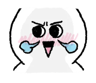 😭 emoji @gmoue, MLeYot!!!! ໒꒰ ๑˘♡˘๑ ꒱১ Telegram sticker 10 of 24