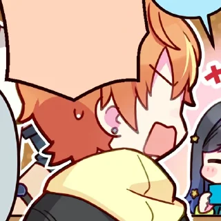 🍤 emoji @stickeranimepack， ft. @somceday ♡! Telegram sticker 9 of 35