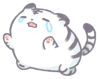 🥲 emoji White Tiger @eemojicombos Telegram sticker 14 of 32