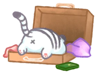 😌 emoji White Tiger @eemojicombos Telegram sticker 24 of 32