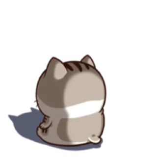 Sticker from Ami fat cat