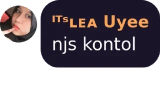 Sticker from yap Lea