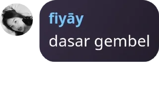 Sticker from barudak gengster pack by @QuotLyBot