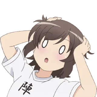 😖 emoji ~ Anime reaction vol. 2 : @Unknown_human_being ~ Telegram sticker 6 of 72