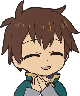 🙂 emoji ~ Anime reaction vol. 2 : @Unknown_human_being ~ Telegram sticker 1 of 72