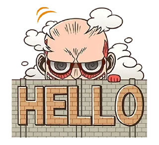 👋 emoji ~ Anime reaction vol. 2 : @Unknown_human_being ~ Telegram sticker 20 of 72