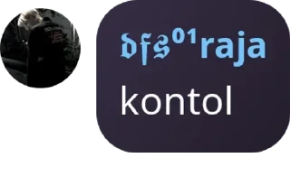 🙋‍♂️ emoji 𝖉𝖊𝖋𝖊𝖓𝖘𝖔𝖗 𝖘𝖖𝖚𝖆𝖉 Telegram sticker 8 of 28