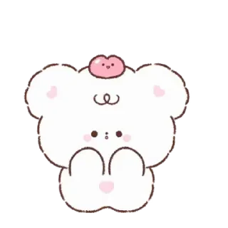🤍 emoji ˳   ‧ @stikie  ₊  자두  ྀ ᡴꪫ  @ch2rub Telegram sticker 17 of 24