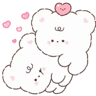 🤍 emoji ˳   ‧ @stikie  ₊  자두  ྀ ᡴꪫ  @ch2rub Telegram sticker 7 of 24