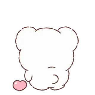 🤍 emoji ˳   ‧ @stikie  ₊  자두  ྀ ᡴꪫ  @ch2rub Telegram sticker 21 of 24