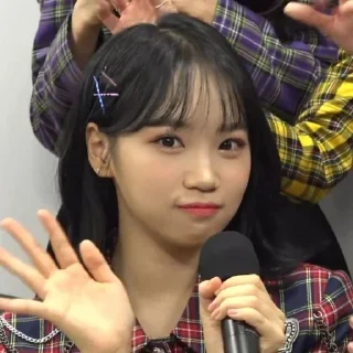 🌻 emoji Kim Chae Won • @KIMJCNNIEST Telegram sticker 7 of 31