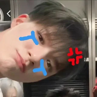 Sticker from b for ryn