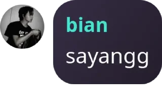 Sticker from bian