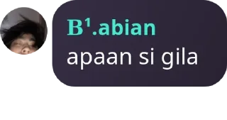 Sticker from punya bian